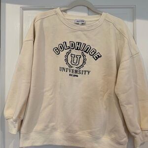 Cream Goldhinge Sweatshirt